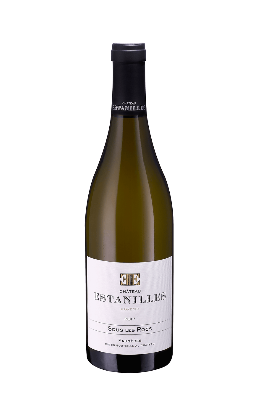 Chateau Estanilles, Sous les Rocs blanc, achat, buy, AOP Faugères, grand vin, Languedoc, vin bio, biodynamie, boutique, officielle