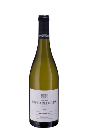 Chateau Estanilles, Vallongue Blanc, achat, buy,   AOP Faugères, grand vin, Languedoc, vin bio, biodynamie, boutique, officielle