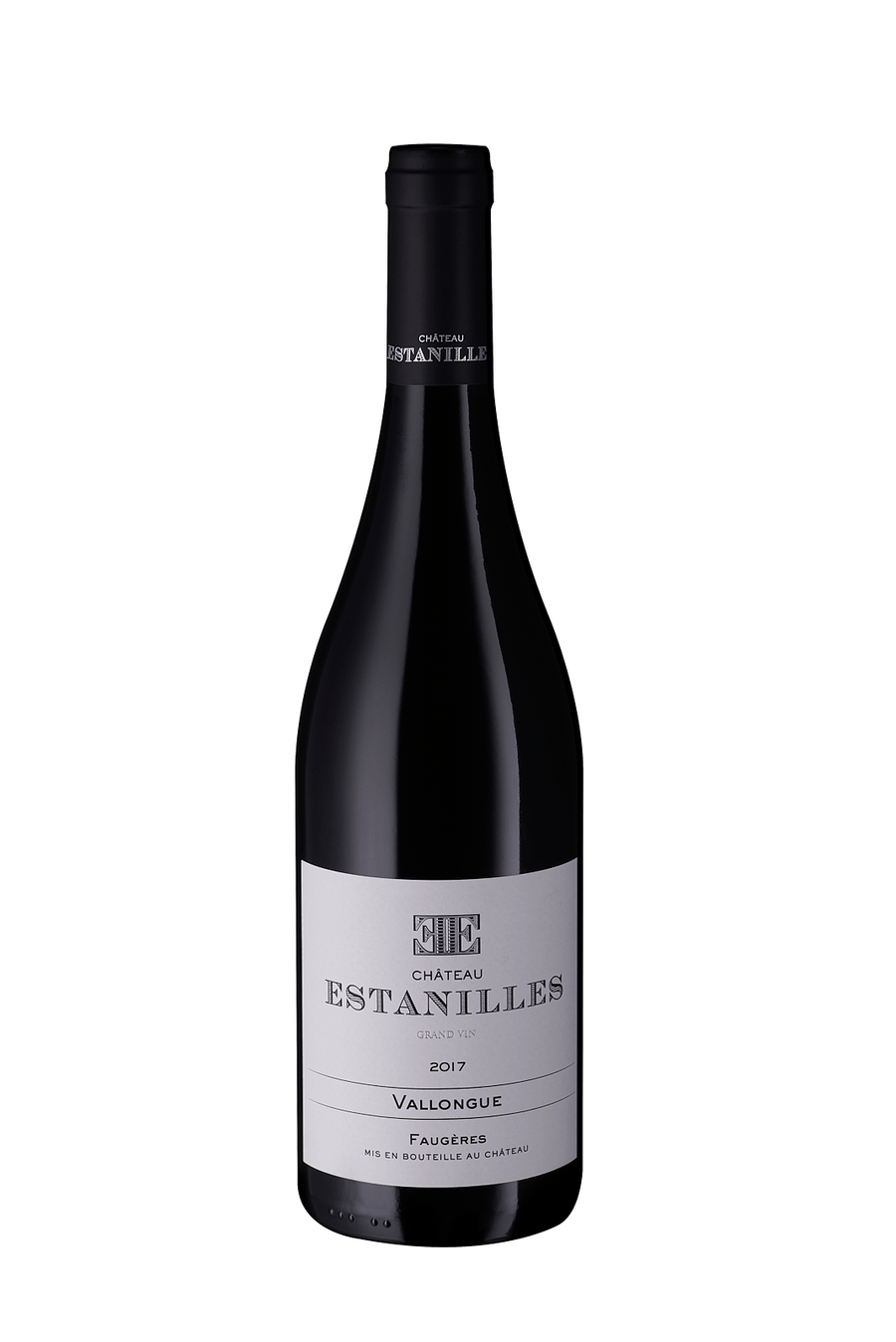 Vallongue rouge faugères vin bio grand vin chateau des estanilles chateau estanilles languedoc